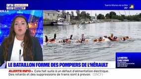 Les marins-pompiers forment des pompiers de l'Hérault