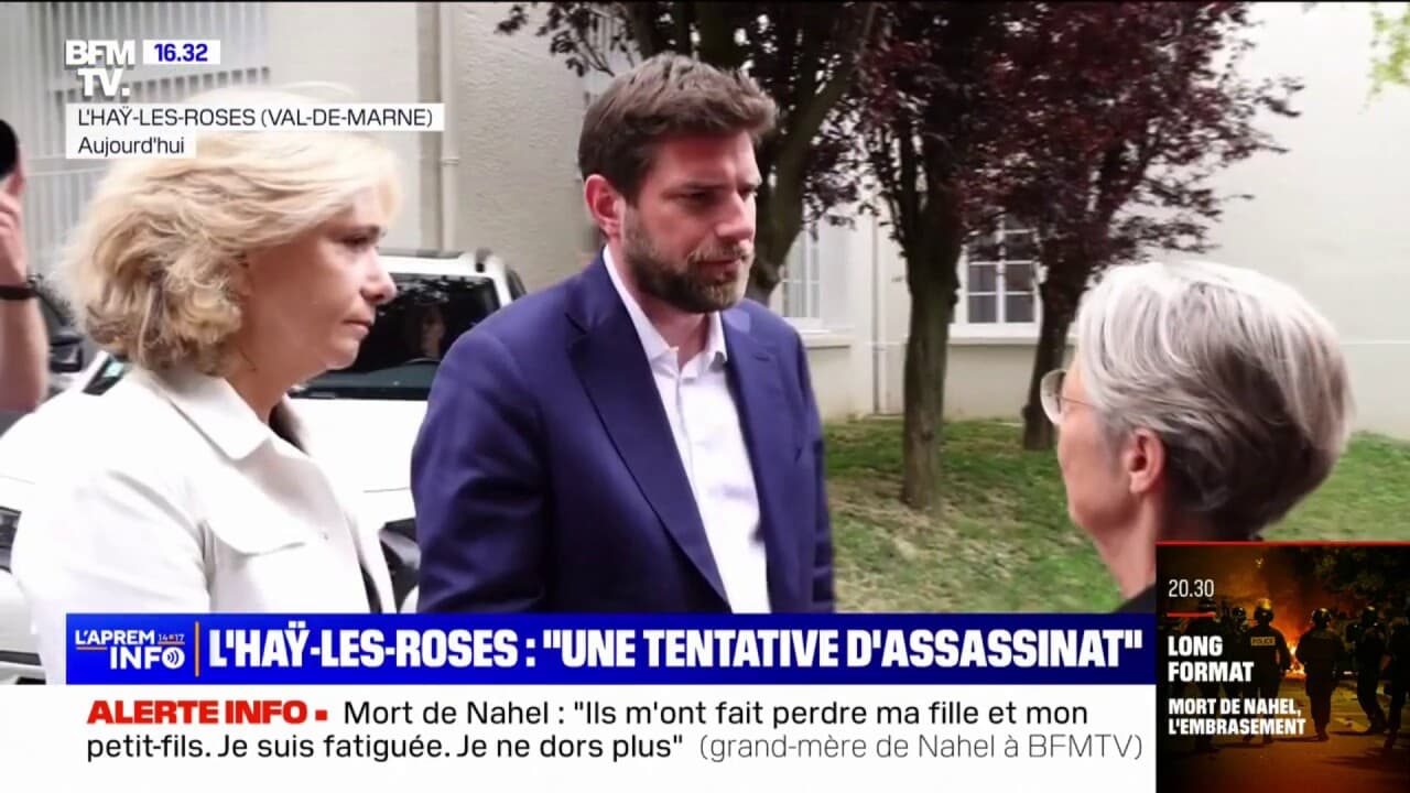 Domicile du maire de L'HaÿlesRoses attaqué le soutien d'Élisabeth