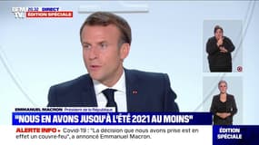 Emmanuel Macron annonce le lancement de l'application "Tous anti-Covid" pour remplacer "StopCovid"
