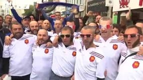 Mondial / Les Français ont investi les rues de Cardiff
