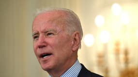 Le président américain Joe Biden à la Maison Blanche le 4 mai 2021