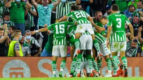 La célébration du Betis Séville