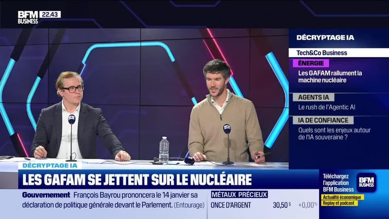 Les GAFAM se jettent sur le nucléaire - 17/12