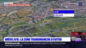 Grève du 7 mars: la zone transmanche a évité sur l'A16 à hauteur de Calais