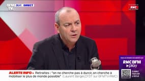 Laurent Berger (CFDT) sur les retraites: "Si le gouvernement persiste, il fait une faute démocratique qu'il paiera très cher"