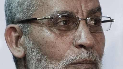 Mohamed Badie, le chef des Frères musulmans arrêté et écroué.