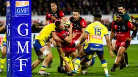 Clermont face au LOU, au Matmut Stadium le 5 mars 2022