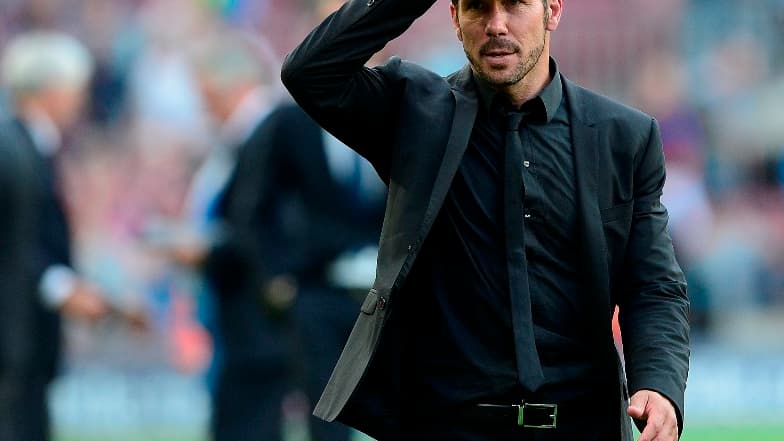 L'entraîneur de l'Atlético Madrid ne voit pas de Messi ou de Ronaldo dans son équipe.