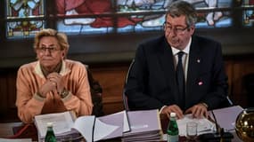 Isabelle et Patrick Balkany au conseil municipal de Levallois-Perret, le 15 avril 2019