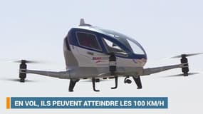 Ces drones taxis veulent investir le ciel de Dubaï