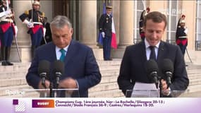 Emmanuel Macron poursuit son "Tour d'Europe" avec un déplacement en Hongrie