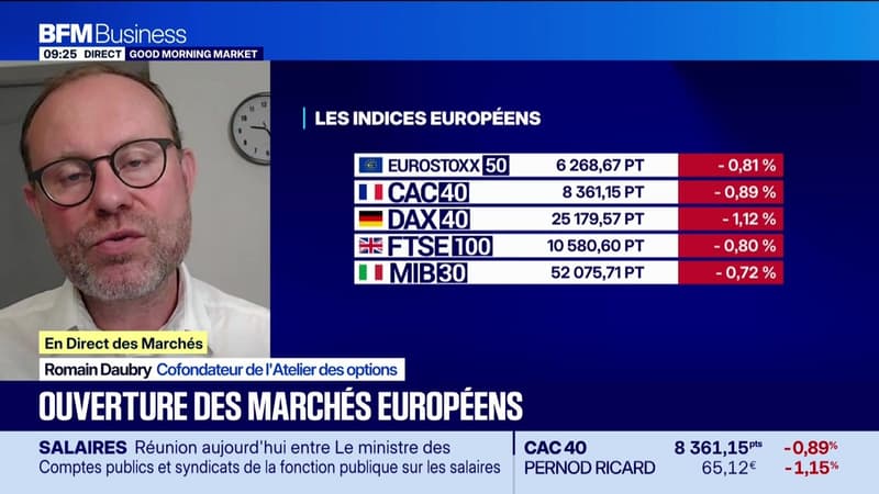 En direct des marchés : CAC40 et marché US, les valeurs à suivre - 08/07