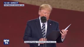 D-Day: Donald Trump lit une prière de Roosevelt pour les Américains du 6 juin 1944