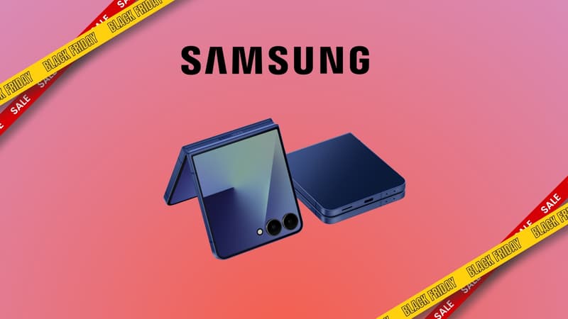 Black Friday : le smartphone Galaxy Z Flip 7 est en chute de prix sur le site officiel Samsung