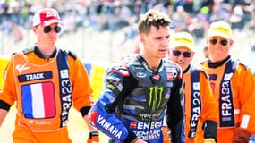Fabio Quartararo lors du sprint du GP de France.