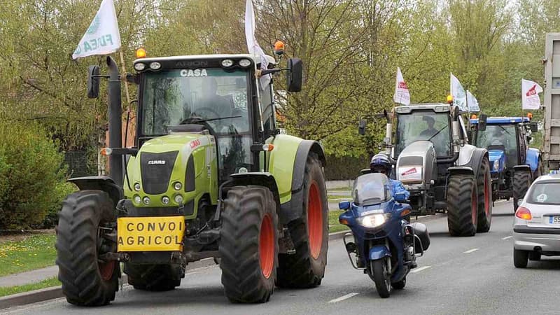 1.500 tracteurs devraient envahir Paris