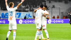 Valère Germain, Morgan Sanson et Dimitri Payet