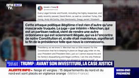 Donald Trump condamné: le président élu dénonce une mascarade politique avant son investiture