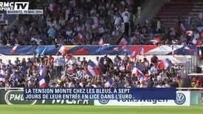 La tension monte autour des Bleus