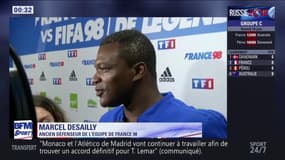 Le message d'encouragement de Marcel Desailly pour les Bleus : "On a vraiment une équipe talentueuse !"