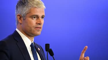 Laurent Wauquiez le 18 avril 2018