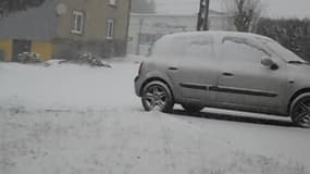 Chutes de neiges dans les Vosges - Témoins BFMTV