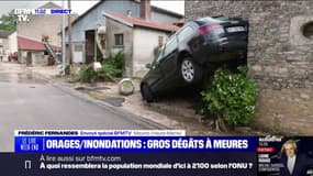 Orages à Meures: pour les habitants, l'heure est au nettoyage 