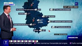 Météo Rhône: un mercredi nuageux et de la fraîcheur, jusqu'à 4°C à Lyon