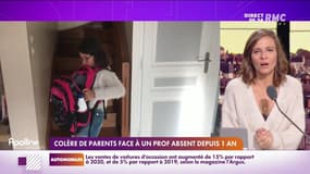 RMC s’engage pour vous : Colère de parents face à un prof absent depuis un an - 22/09