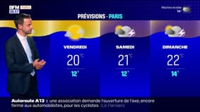 Météo: quelques nuages et de belles éclaircies sur l'Île-de-France, jusqu'à 20°C à Meaux ou encore à Etampes
