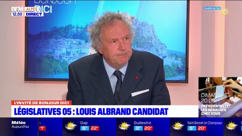 Hautes-Alpes: Louis Albrand sera candidat sans étiquette aux législatives