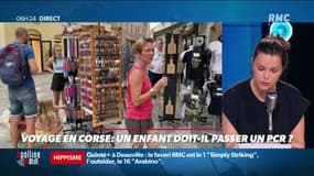 « Allô Caroline ? » : Un enfant doit-il passer un PCR pour voyager en Corse ? - 03/08