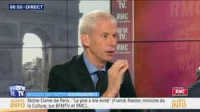 Franck Riester: "L'argent qui est collecté sera affecté à la restauration et à l'entretien de Notre-Dame de Paris"