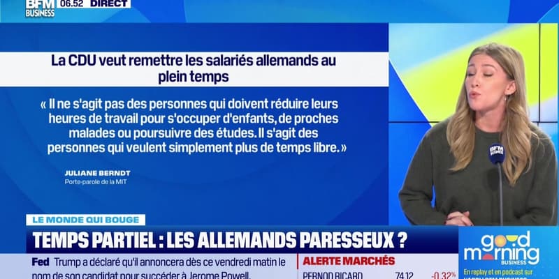 Annalisa Cappellini : Temps partiel, les Allemands paresseux ? - 30/01