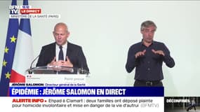 Coronavirus: Jérôme Salomon rappelle que le dépistage et l'identification des personnes contact sont "le coeur de notre stratégie de lutte"