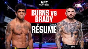 Résumé UFC : Burns a-t-il stoppé l'ascension de Brady ? 