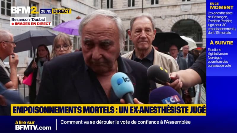 Procès Péchier : "J'attends de croiser son regard", dit l'avocat d'une victime