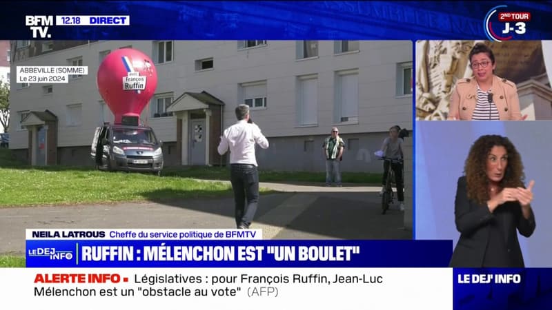Législatives: pour François Ruffin, Jean-Luc Mélenchon est un 