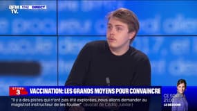 Louis Boyard sur la vaccination: "Les jeunes ont surtout besoin d'informations plus que d'incitations"