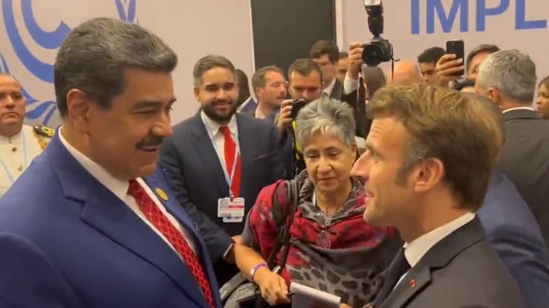 « Je vous rappellerai »: le bref échange entre Macron et Maduro pendant la COP27