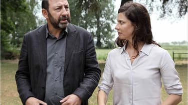 Kad Merad et Anna Mouglalis dans la deuxième saison de Baron noir.