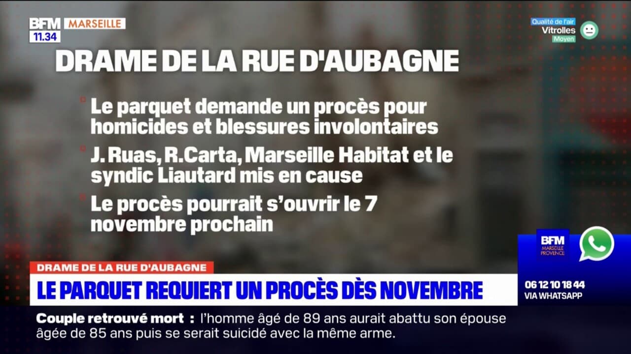 Effondrement De La Rue D'Aubagne En 2018: Le Parquet Requiert Un Procès ...