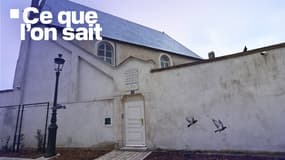 Une synagogue à Orléans, dans le Loiret, le 23 mars 2025