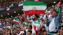 Le drapeau de l'Iran, au coeur d'un conflit avec les USA 