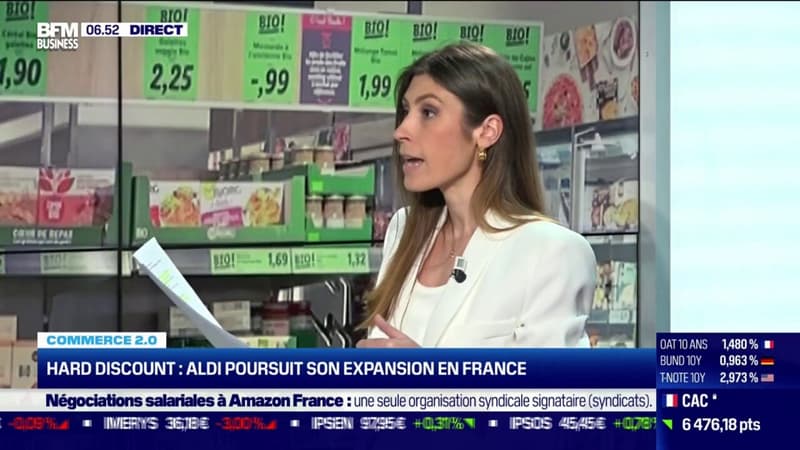 Hard discount : Aldi poursuit son expansion en France