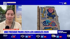 J'aime mes jeux: une fresque Paris 2024 - Los Angeles 2028