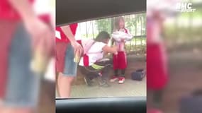 Copa Libertadores : Une supportrice de River se sert de sa fille pour cacher des fumigènes