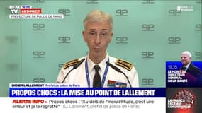Après ses propos chocs, Didier Lallement "veut dire son profond respect pour l'engagement" des forces de sécurité et des secouristes