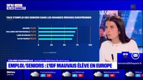 L'Ile-de-France mauvaise élève en Europe dans l'emploi des seniors