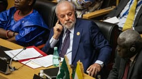 Lula au sommet de l'Union africaine à Addis-Adeba le samedi 17 février 2024